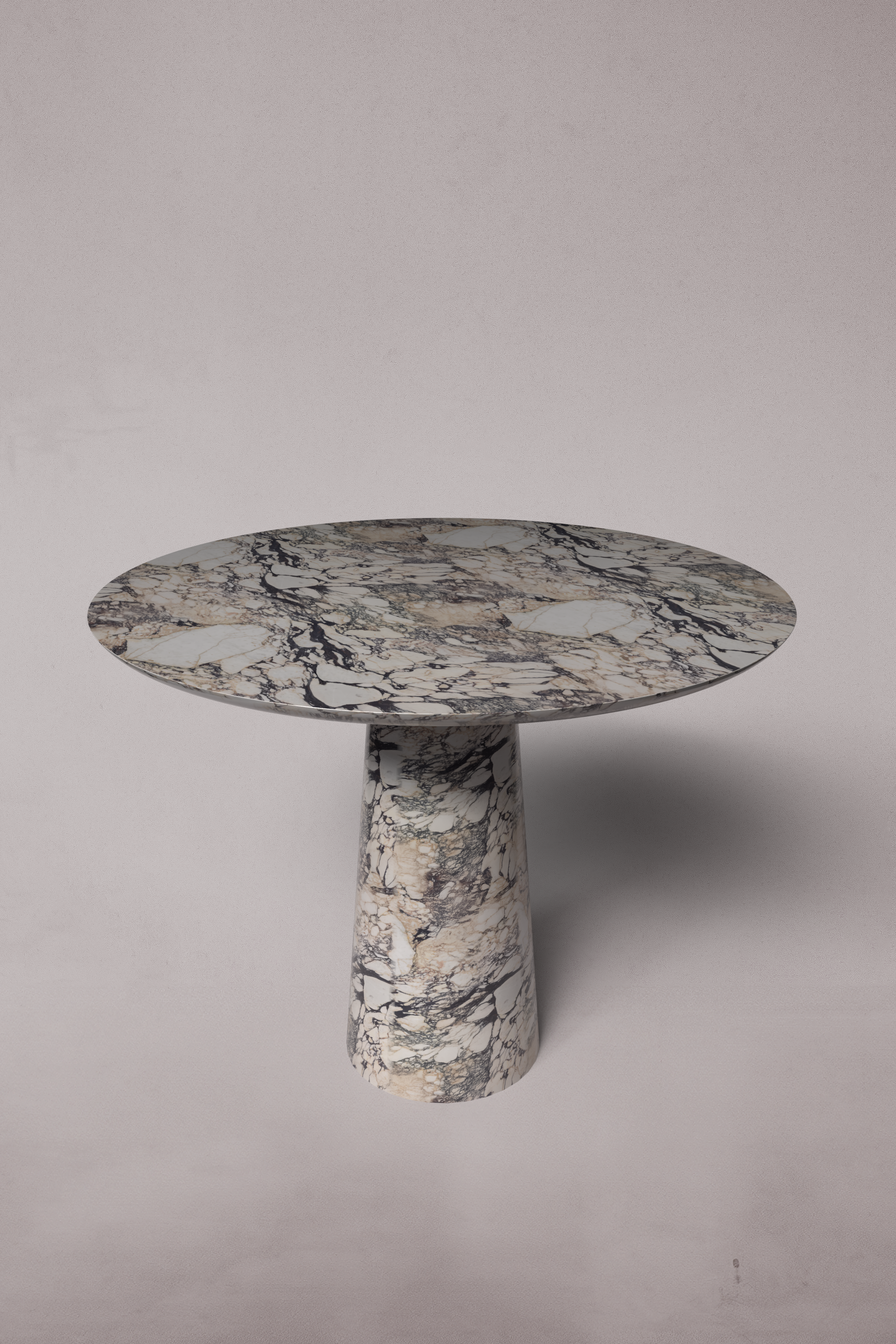 Essence Red Marble Round Table