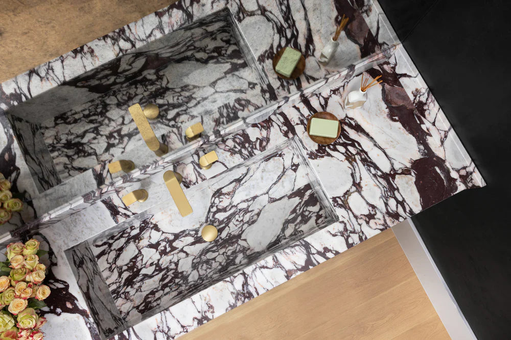 How to Customize a Calacatta Viola Marble Furniture Piece