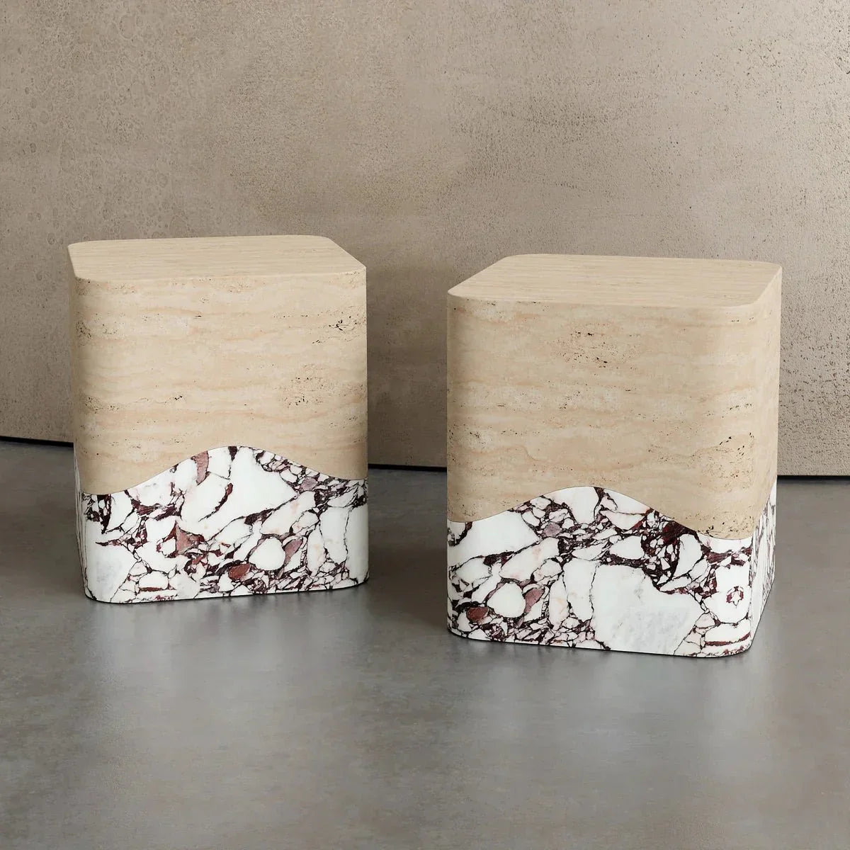 Differences Between Travertine and Calacatta Viola for Coffee and Dining Tables