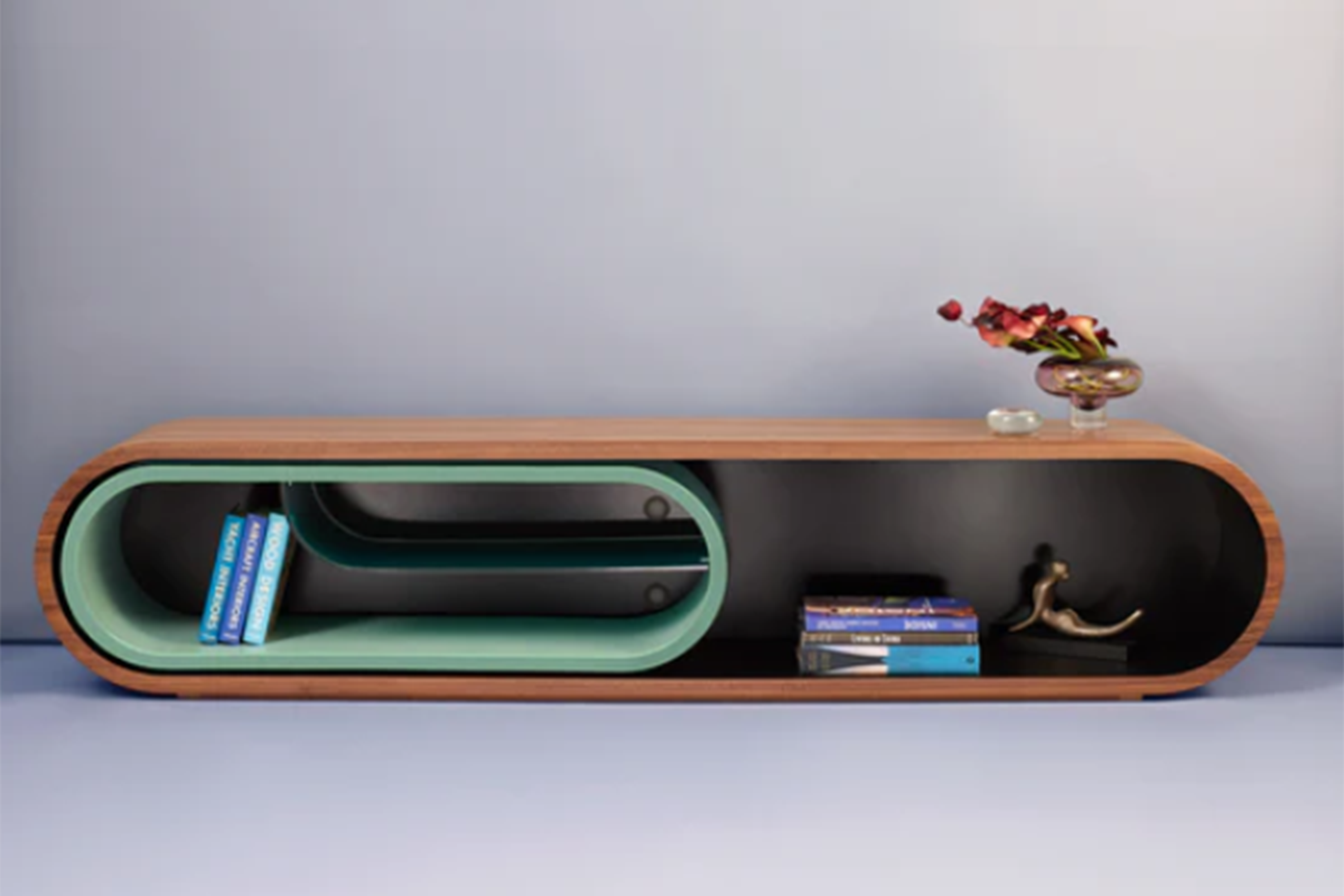 American Walnut Media Console