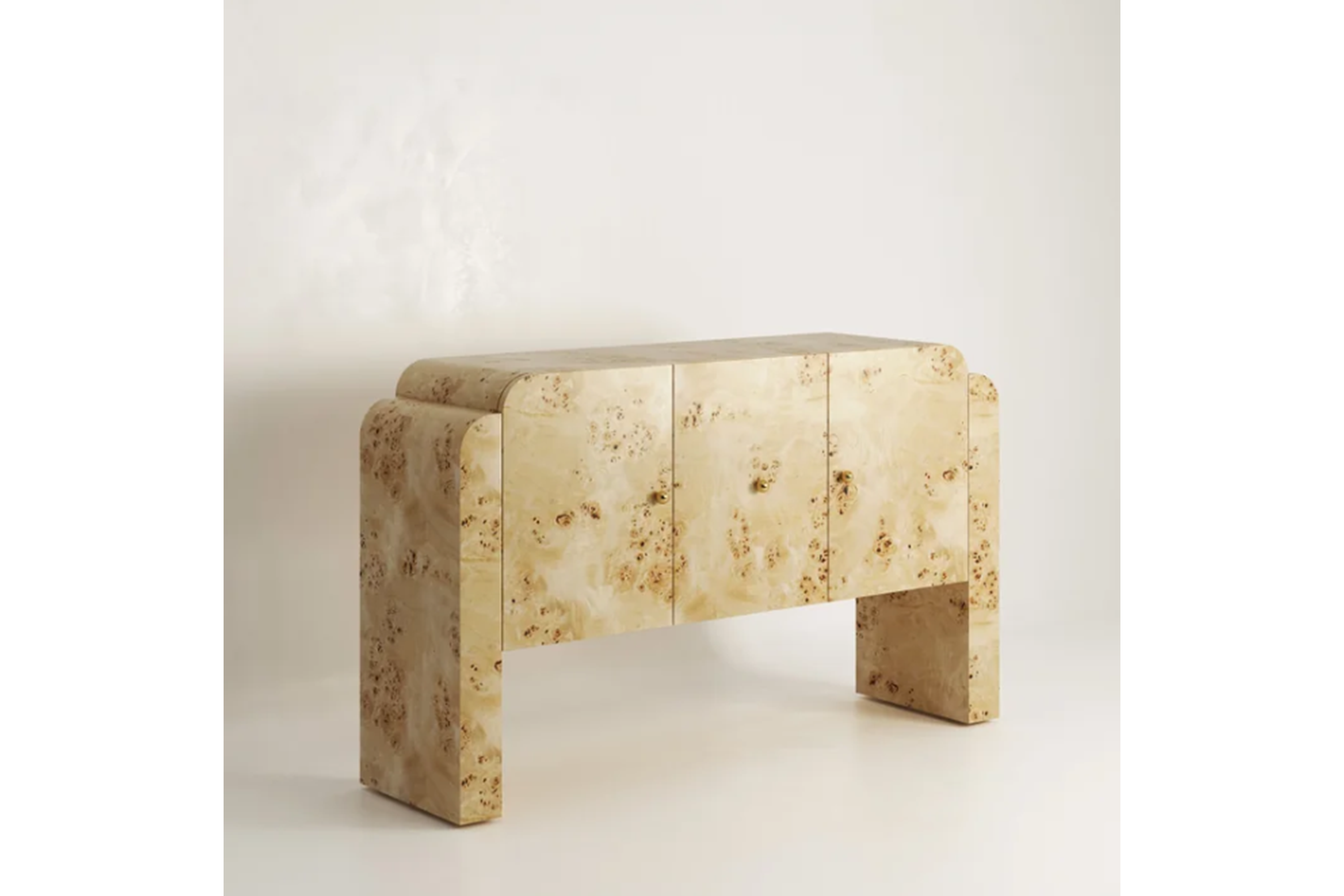 Cabinet with Root Veneer