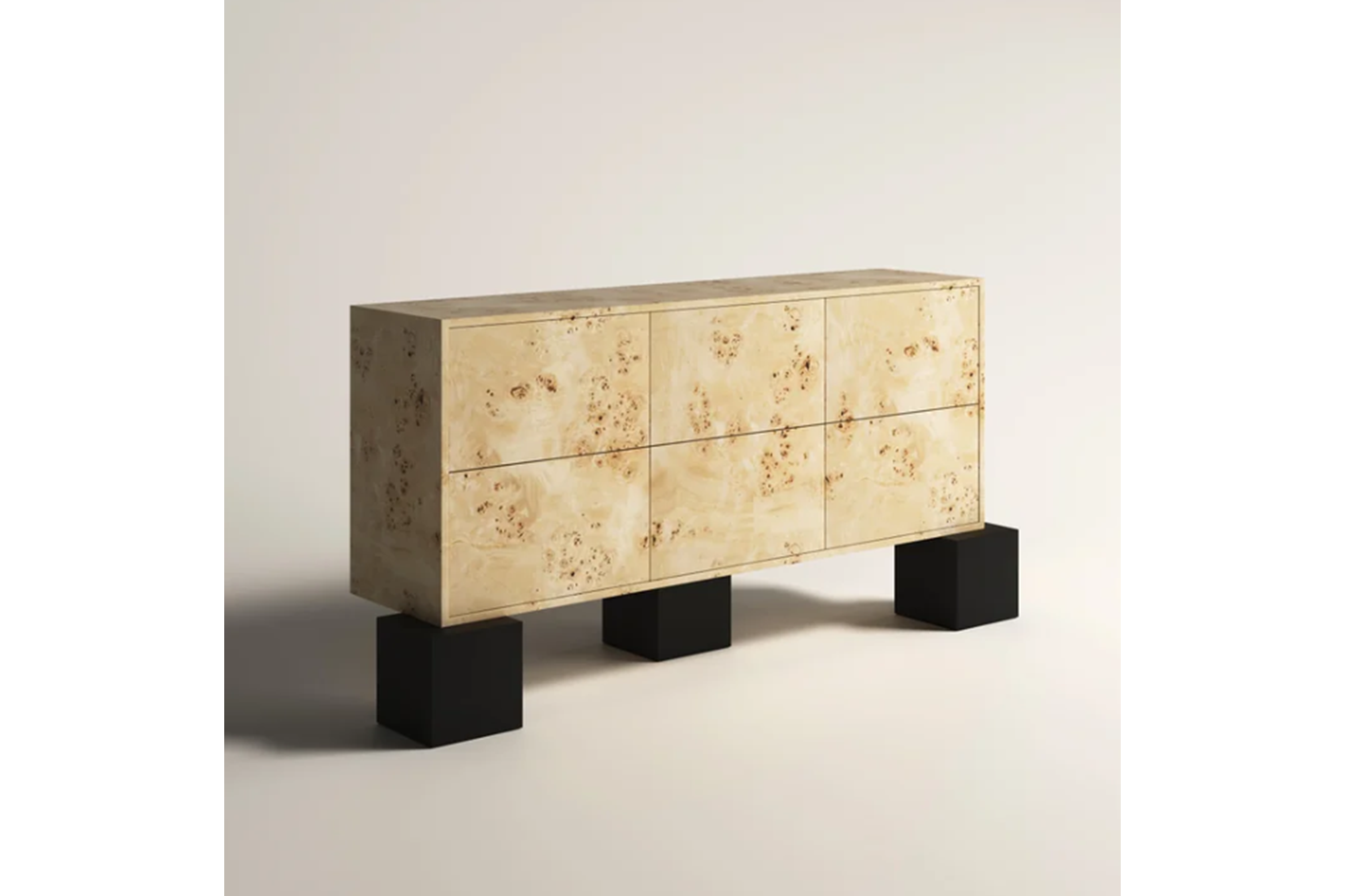 Wood Veneer Dresser