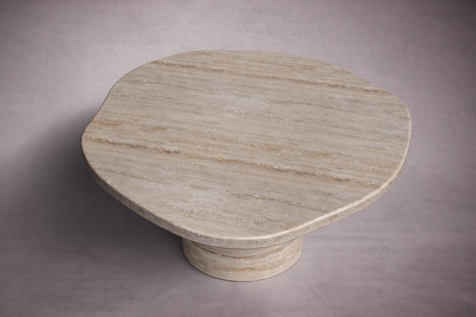 Couchtisch Viola aus Travertin