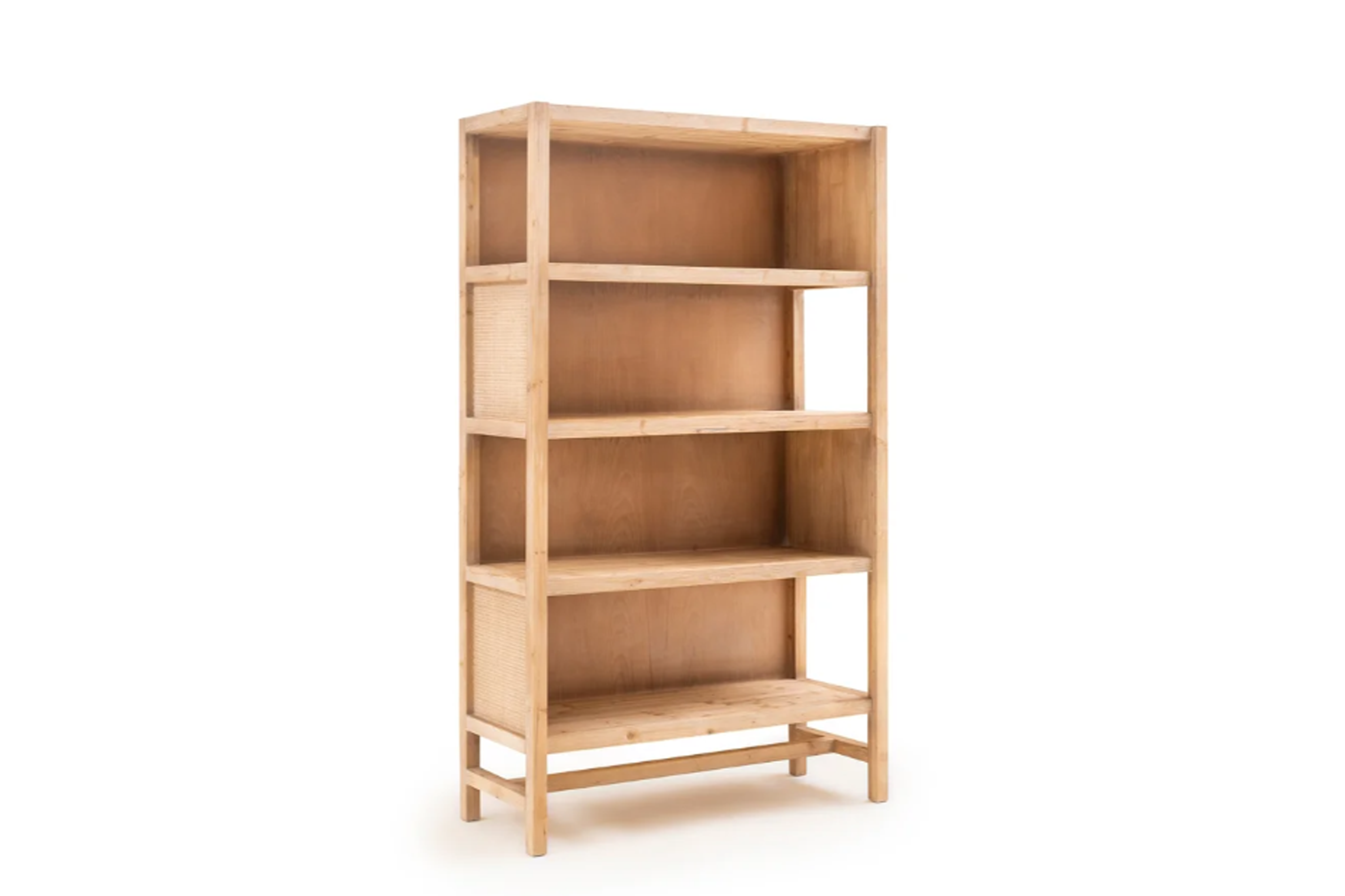 Solid Spruce Wood Open Shelving
