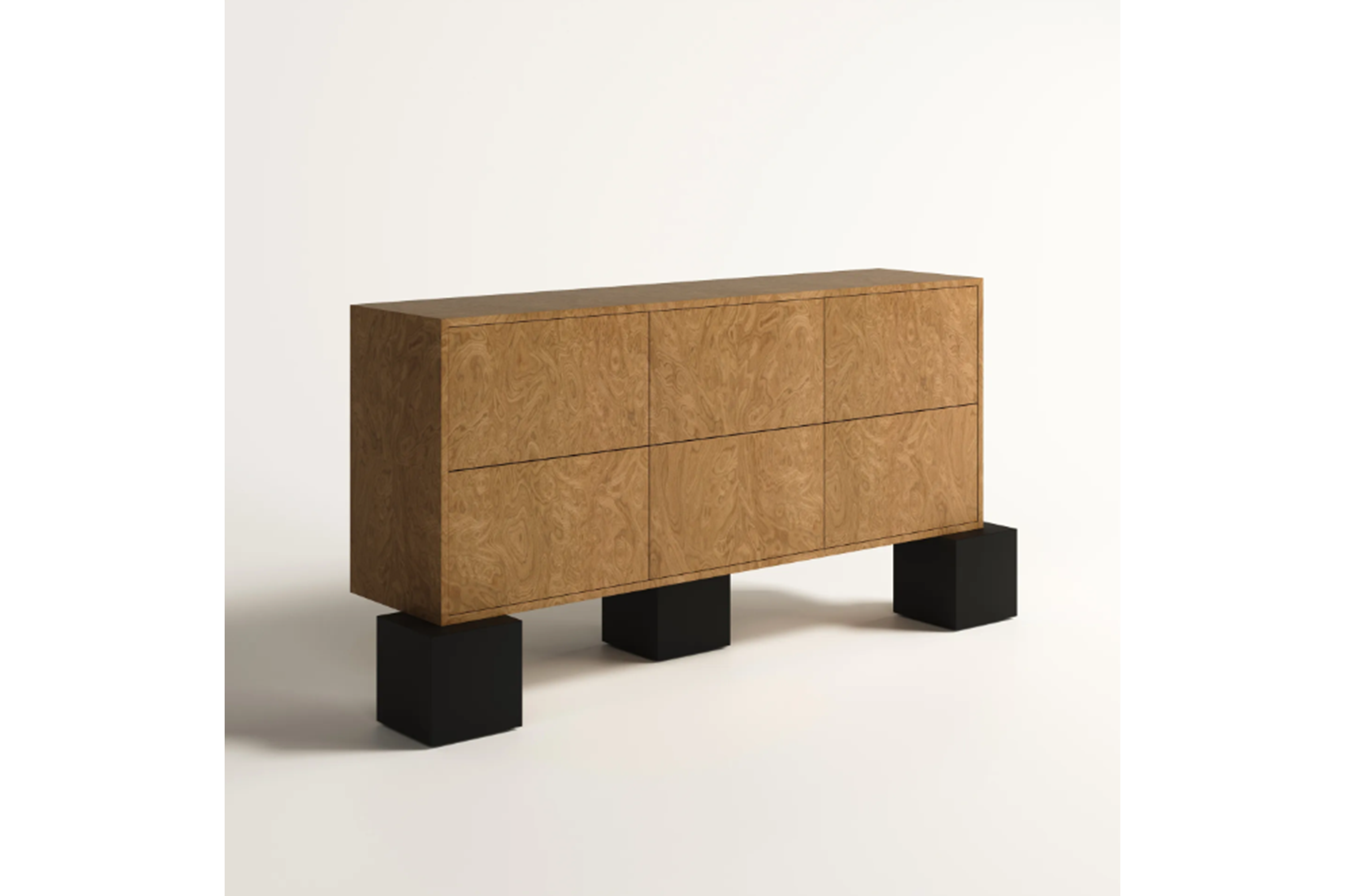 Wood Veneer Dresser