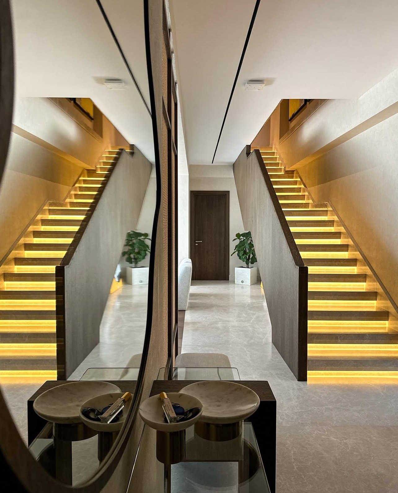 Our Custom Project For Interior Designer - Vizon Beige Marble – A Luxurious Choice for Flooring & Staircase Design