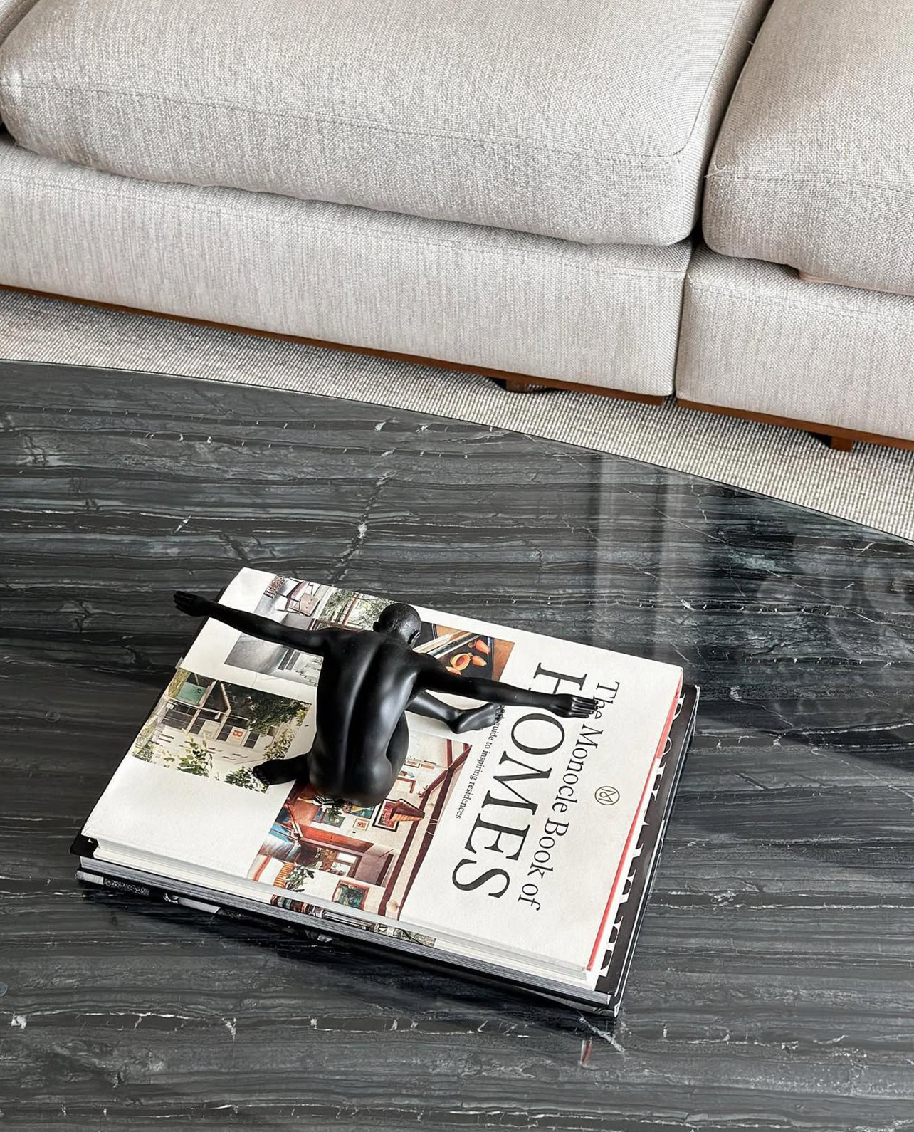 Our Custom Project For Interior Designer - Silver Wave Marble – A Luxurious Choice for Custom Coffee Table Design