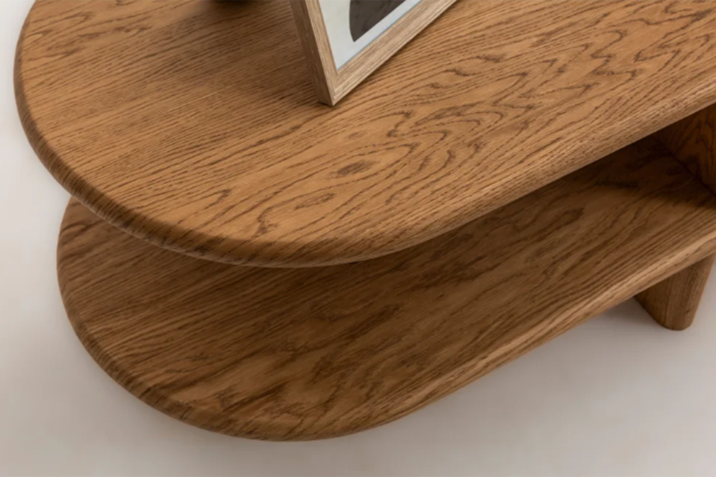 Media Console with Wooden Legs