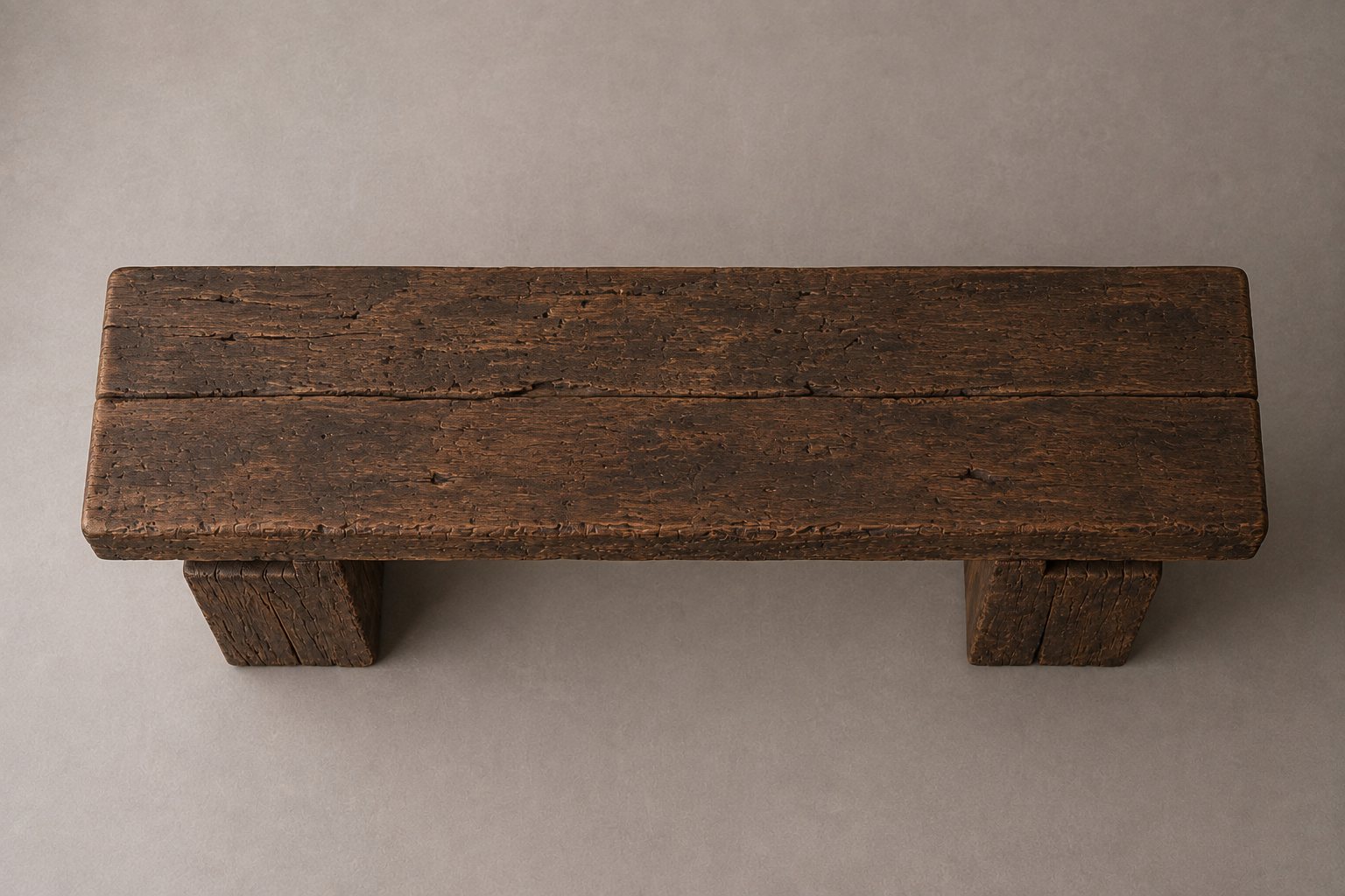 Zenne Rustic Narrow Console Table