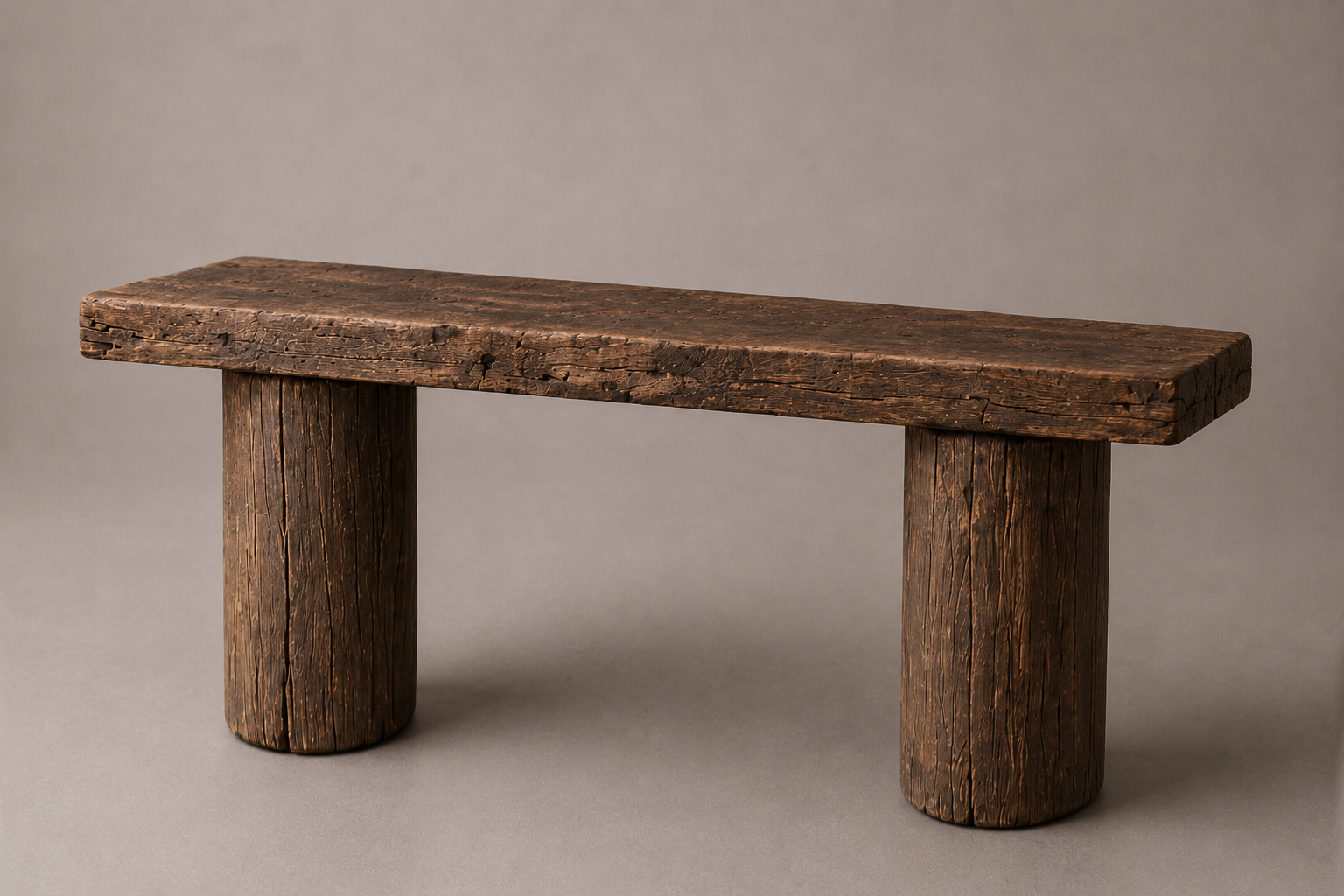 Nem Rustic Narrow Console Table