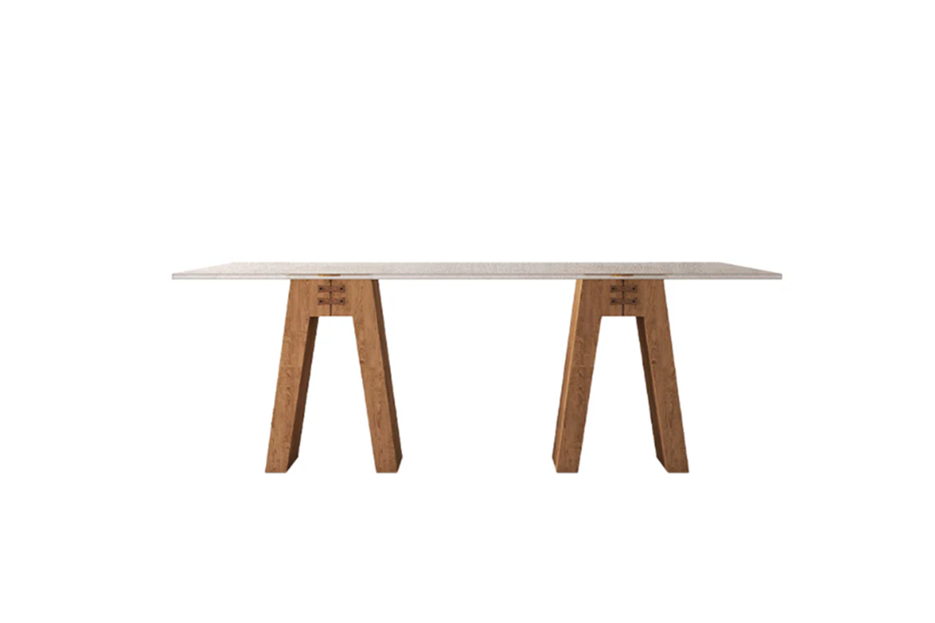 Chestnut Wood Dining Table