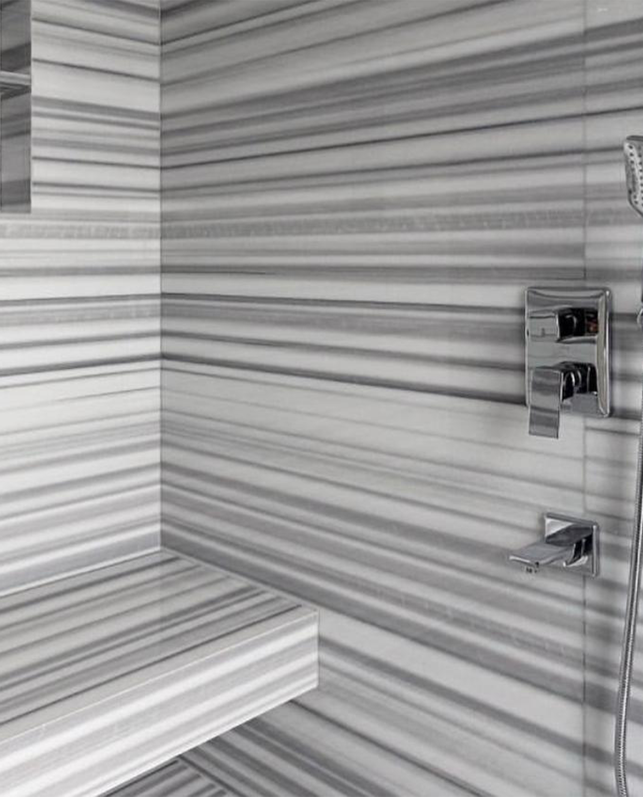 Our Custom Project For Interior Designer - Marmara Equator Marble – A Timeless Choice for Custom Bathroom Design