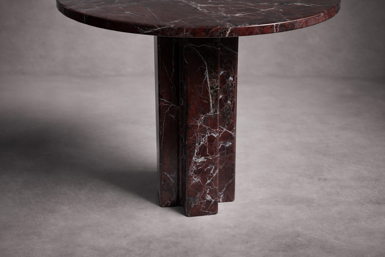 red marble round table. round red marble dining table. red marble entry table. red marble round entry table. red marble hallway table. custom marble dining table. custom marble table. custom red marble dining table.