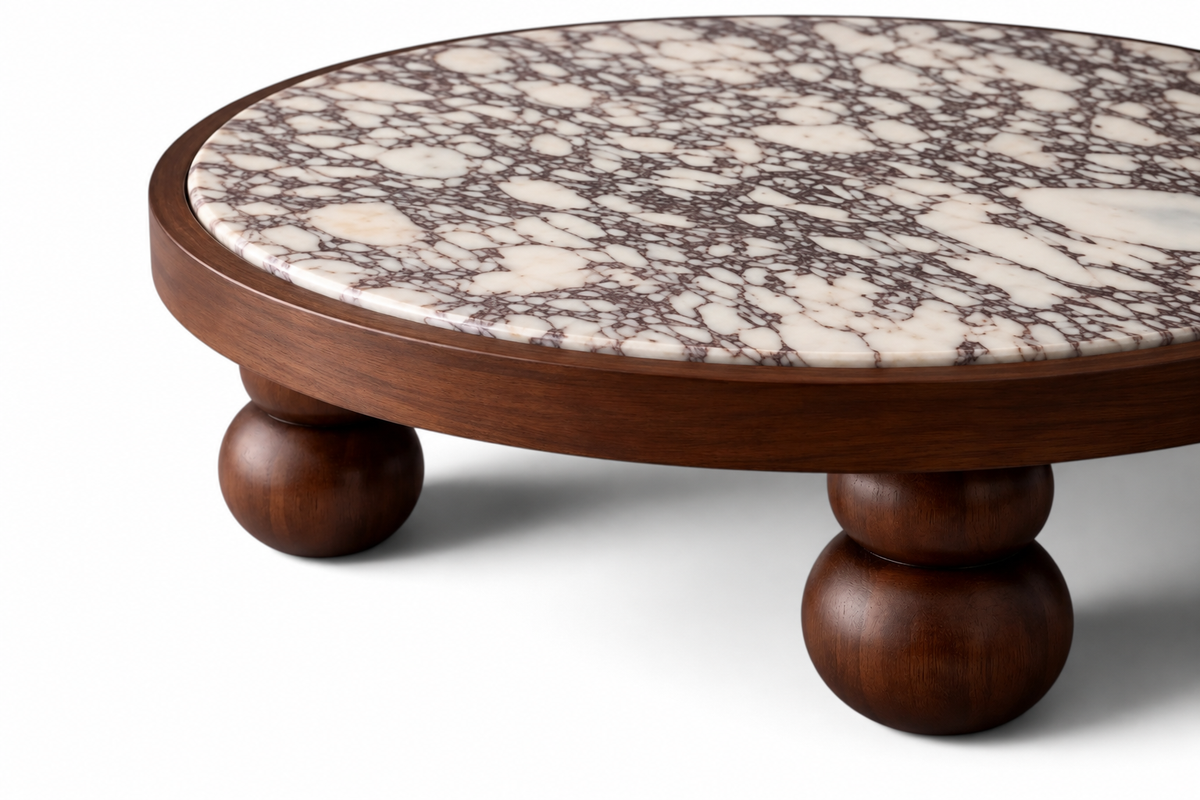 Orbimar Wood Round Coffee Table