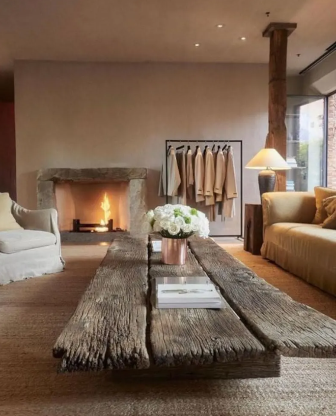 Nara Rustic Coffee Table