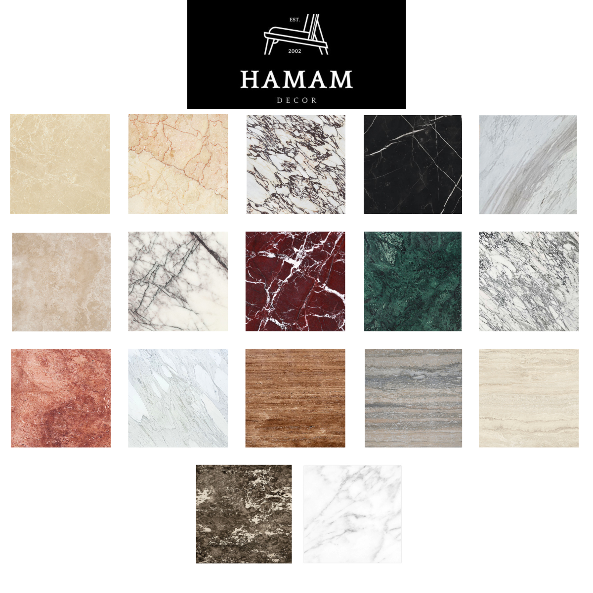 Travertine & Marble Sample