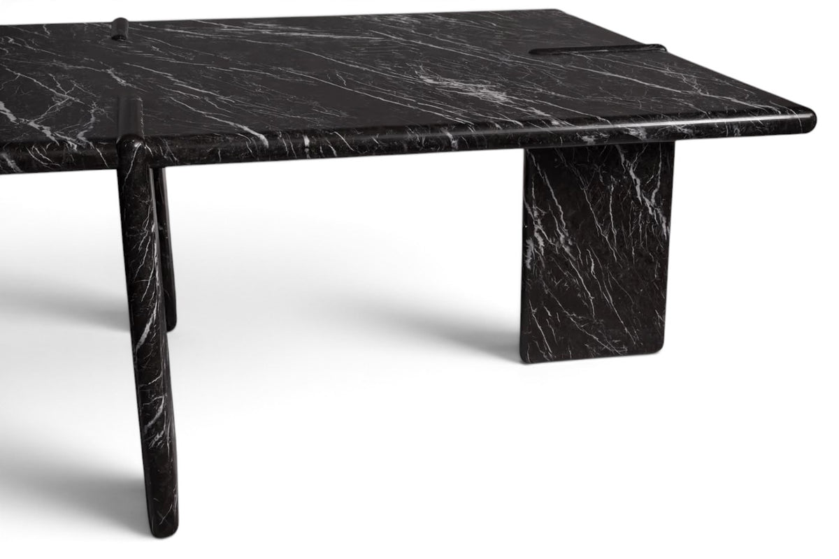black marble coffee table. rectangular black marble coffee table. black marble center table. marble coffee table. marble center table. custom marble coffee table. custom marble center table.