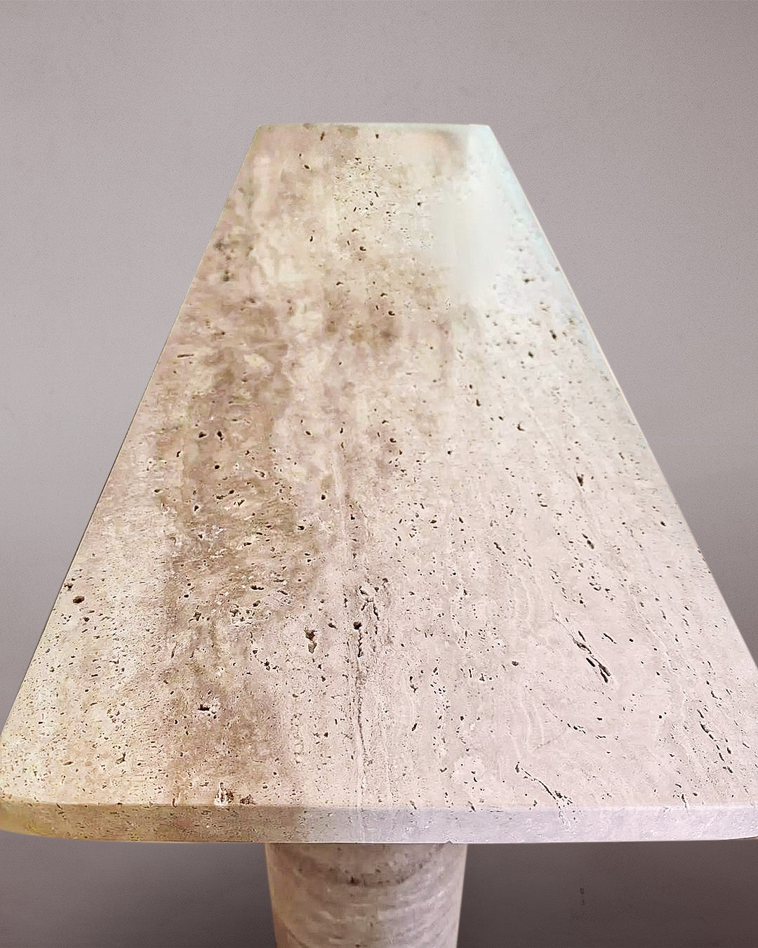 Gamme Travertine Console Table