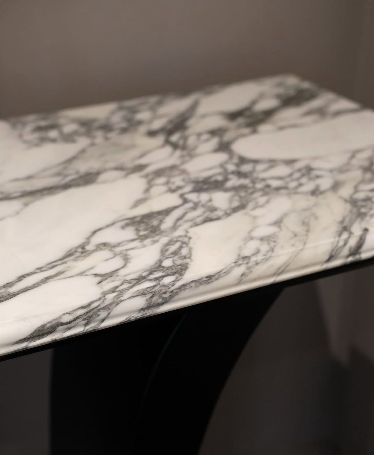 Our Custom Project For Interior Designer - Arabescato Corchia Console Table