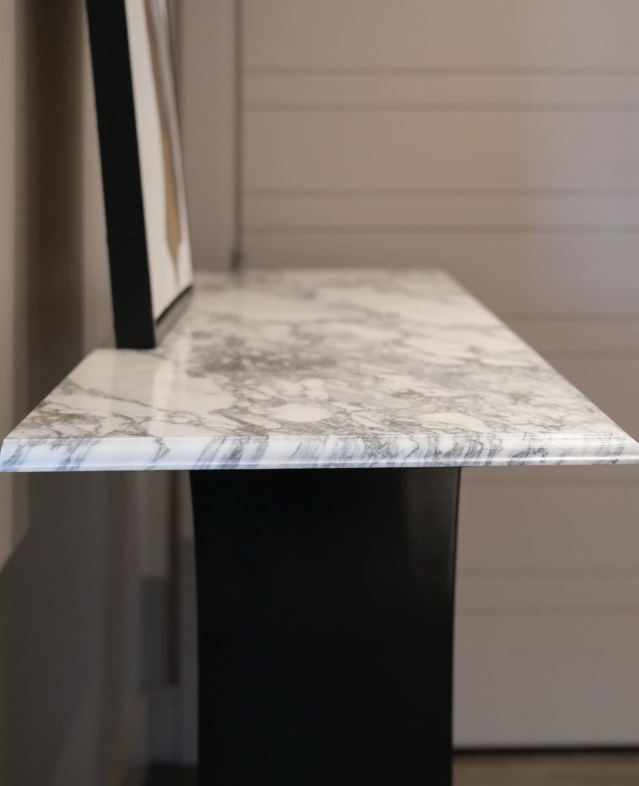 Our Custom Project For Interior Designer - Arabescato Corchia Console Table