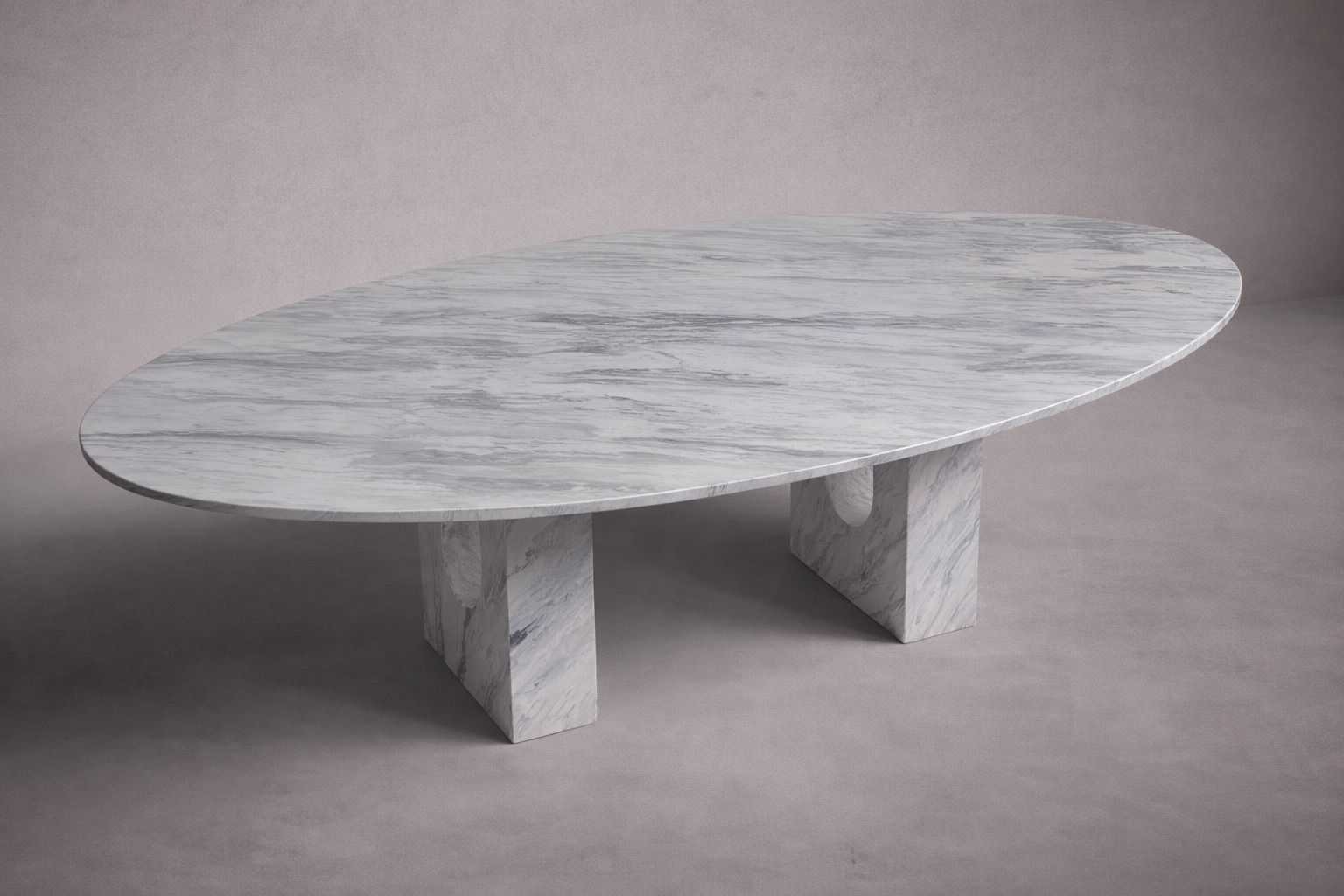 Sinai Volakas Marble Oval Dining Table