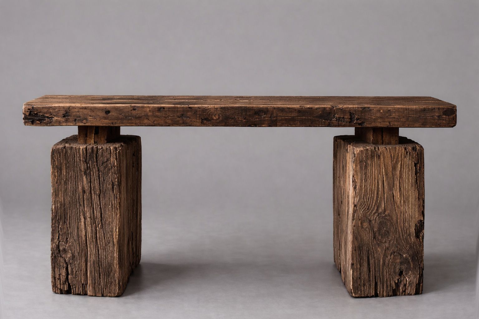 Rustic Narrow Console Table