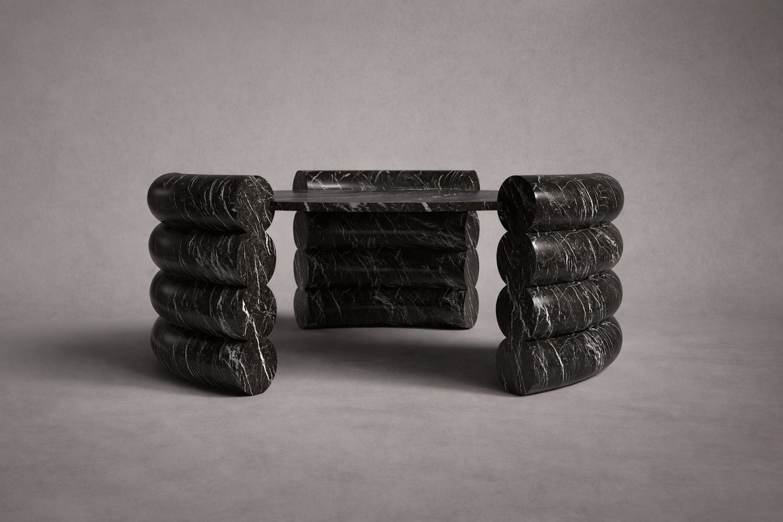 black marble coffee table. round black marble coffee table. marble coffee table. black marble center table. round black marble center table.