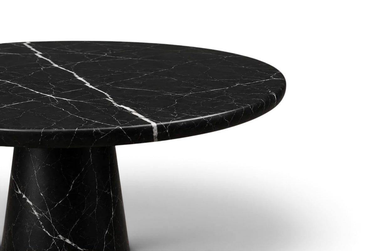 black marble dining table. black marble round dining table. round marble dining table. black marble table. black marble living room table. black marble entryway table. black marble entry table. round black marble entry table.