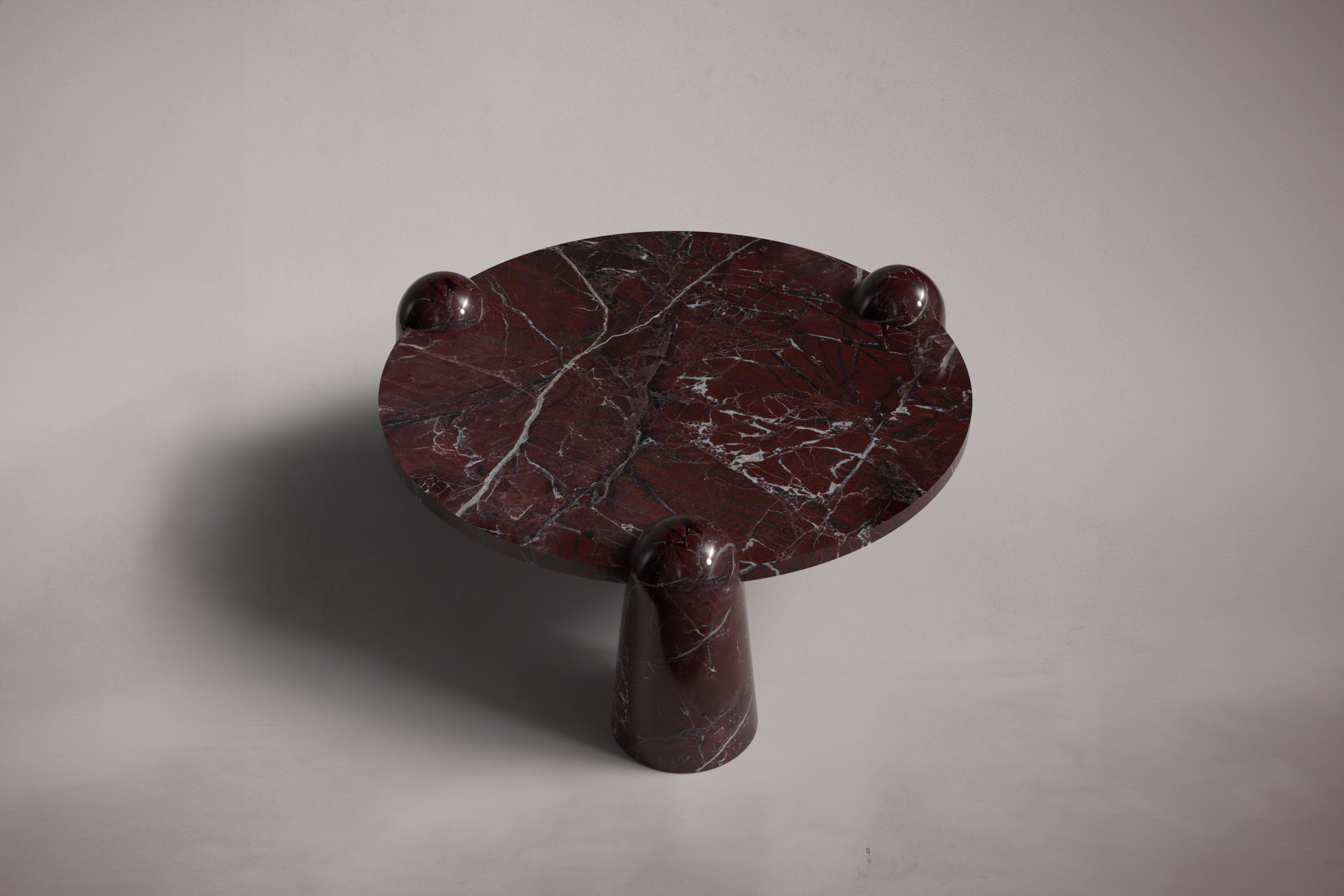 Bonna Alexander Black Marble Round Coffee Table