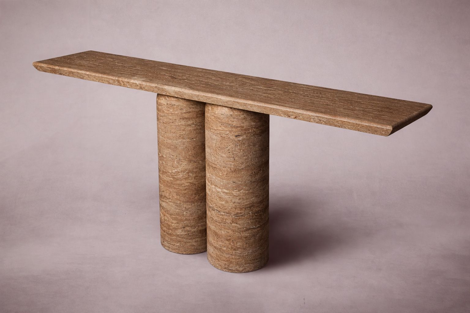 noche travertine console table. travertine console table. noche travertine hall table. noche travertine entry table. noche travertine entryway table. noche travertine hallway console table. noche travertine entry console. custom travertine console table.