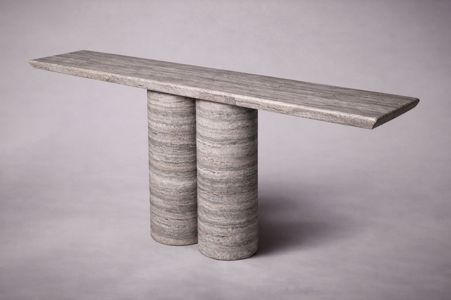 silver travertine console table. travertine console table. silver travertine hall table. silver travertine entry table. silver travertine entryway table. silver travertine hallway console table. silver travertine entry console. custom travertine console table.