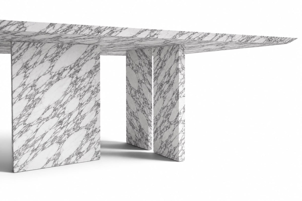 white marble dining table. rectangular white marble dining table. rectangular marble dining table. marble dining table. custom marble dining table. custom marble table. large marble dining table. marble outdoor dining table.