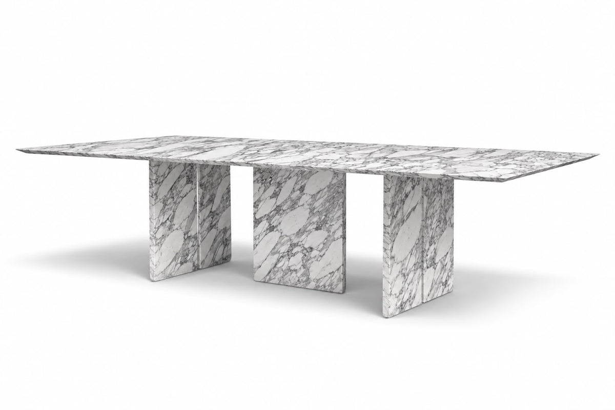 white marble dining table. rectangular white marble dining table. rectangular marble dining table. marble dining table. custom marble dining table. custom marble table. large marble dining table. marble outdoor dining table.