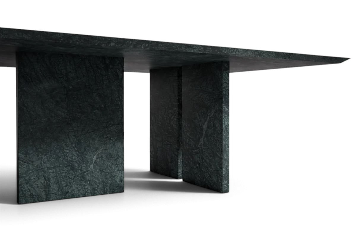 green marble dining table. rectangular green marble dining table. rectangular marble dining table. marble dining table. custom marble dining table. custom marble table. large marble dining table. marble outdoor dining table.