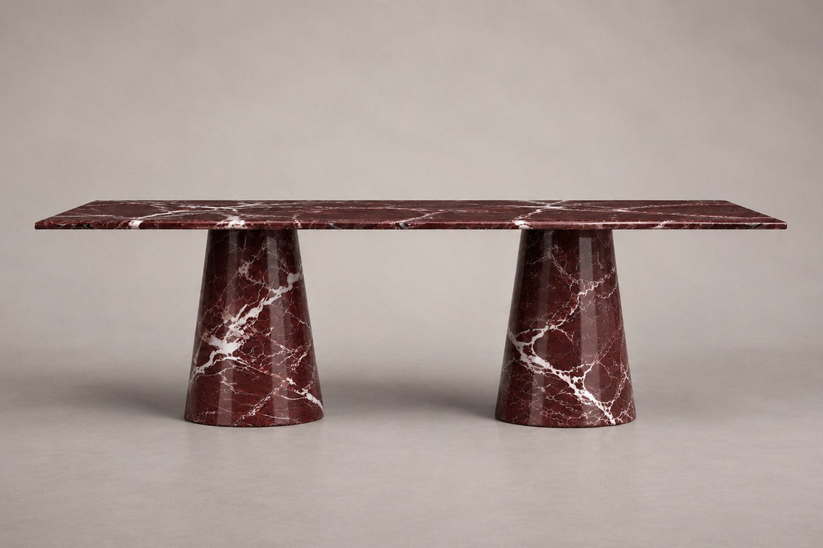 red marble dining table. rectangular red marble dining table. red marble table. red marble living room table. marble dining table. custom red marble dining table. custom marble dining table. 