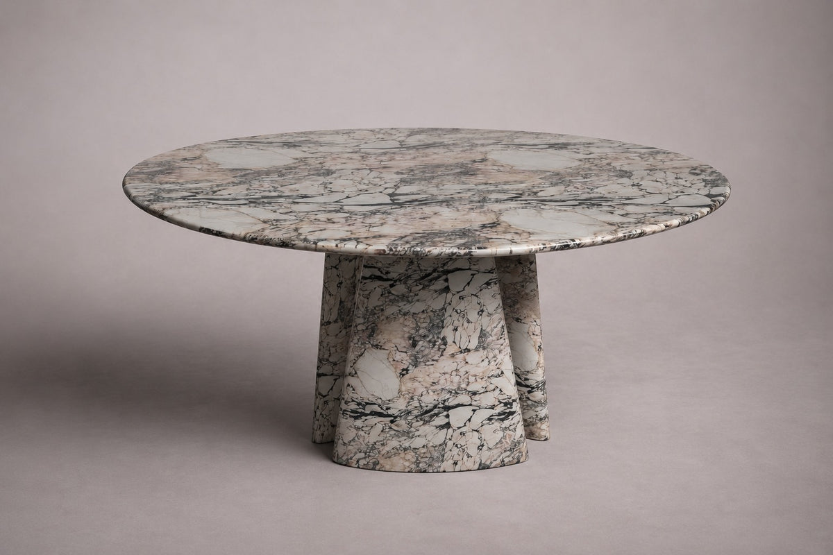 white marble dining table. white round marble dining table. round marble table. white marble table. custom round marble dining table. custom marble table. round marble dining table. round marble living room table. custom marble dining table.