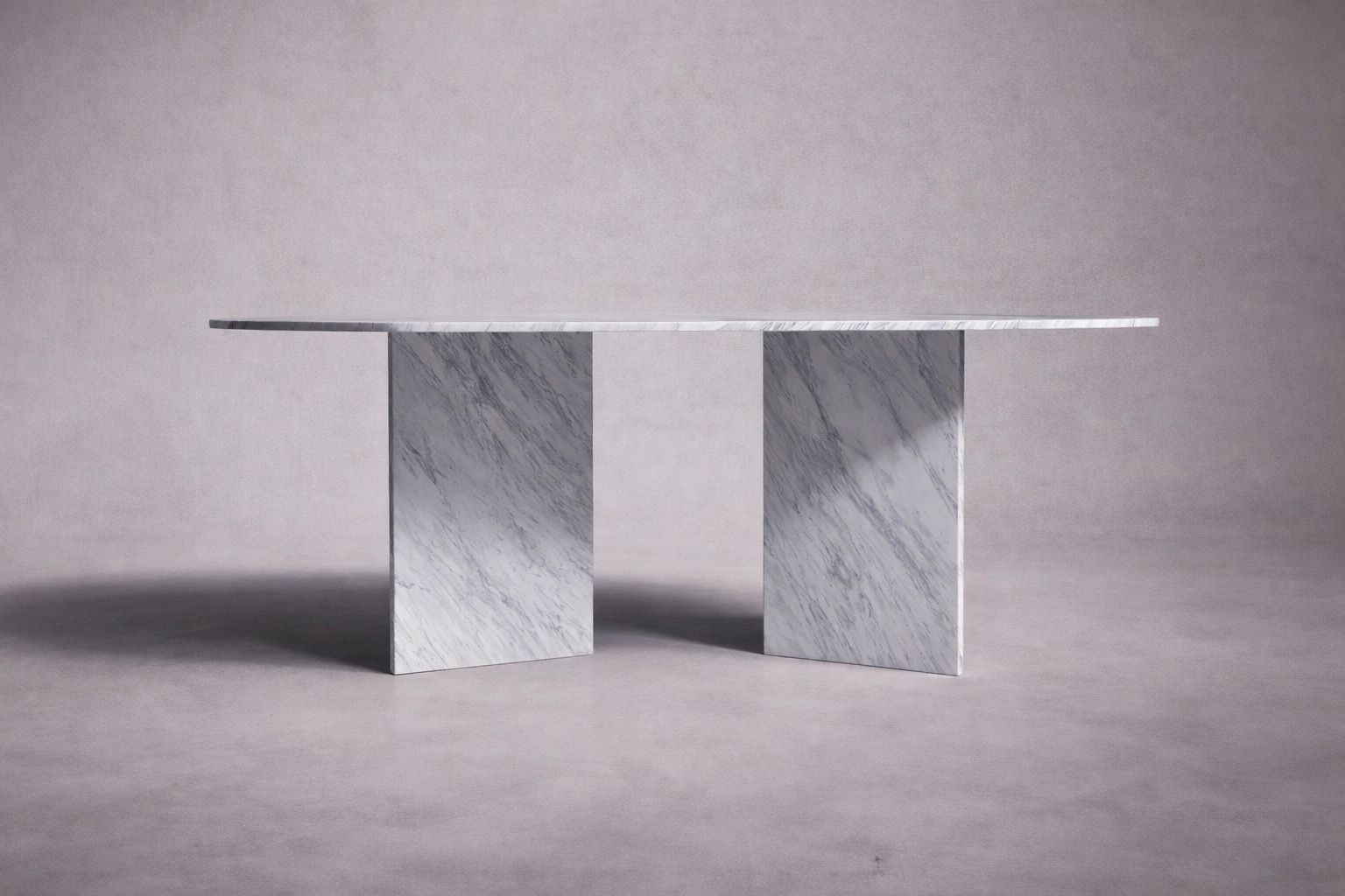 Hilda Volakas Marble Oval Dining Table