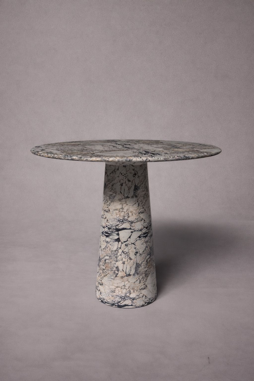 Le Cou Calacatta Viola Marmor Runder Tisch