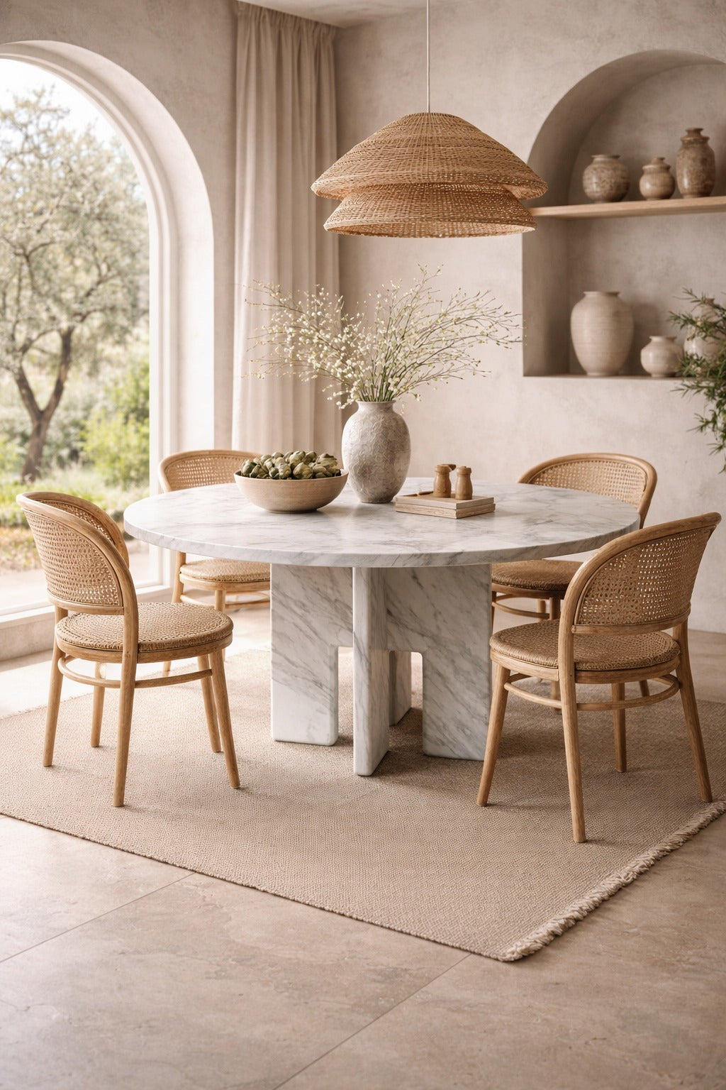 white marble dining table. white round marble dining table. round marble table. white marble table. custom round marble dining table. custom marble table. round marble dining table. round marble living room table. custom marble dining table.