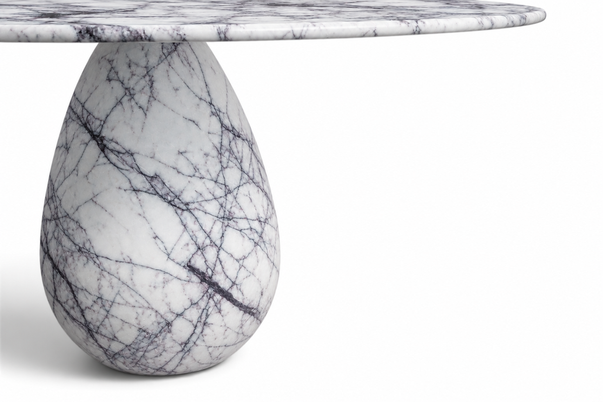 white lilac marble dining table. white lilac round marble dining table. round lilac marble table. white marble table. custom round marble dining table. custom marble table. round marble dining table. round marble living room table. custom lilac marble dining table. custom round white marble dining table.