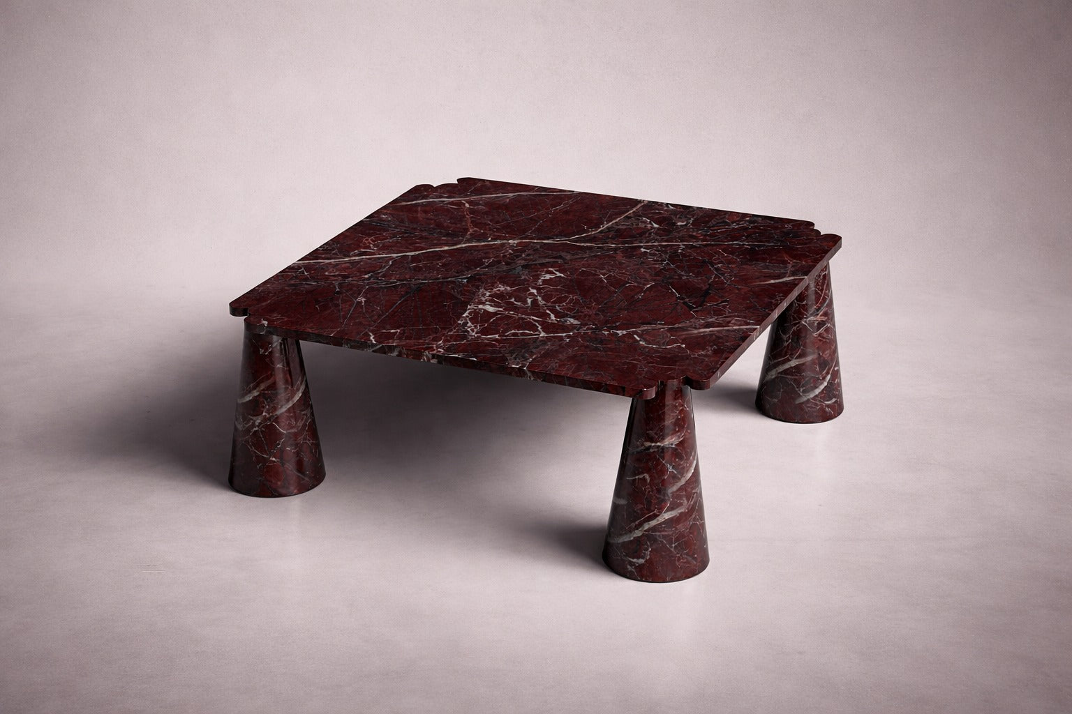 red marble coffee table. square red marble coffee table. red marble center coffee table. red marble center table.