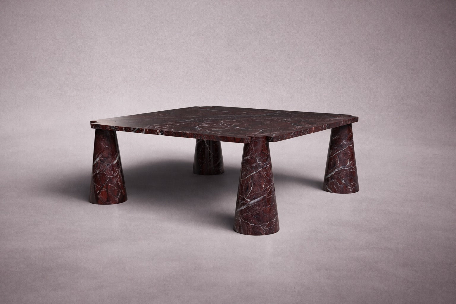 red marble coffee table. square red marble coffee table. red marble center coffee table. red marble center table.