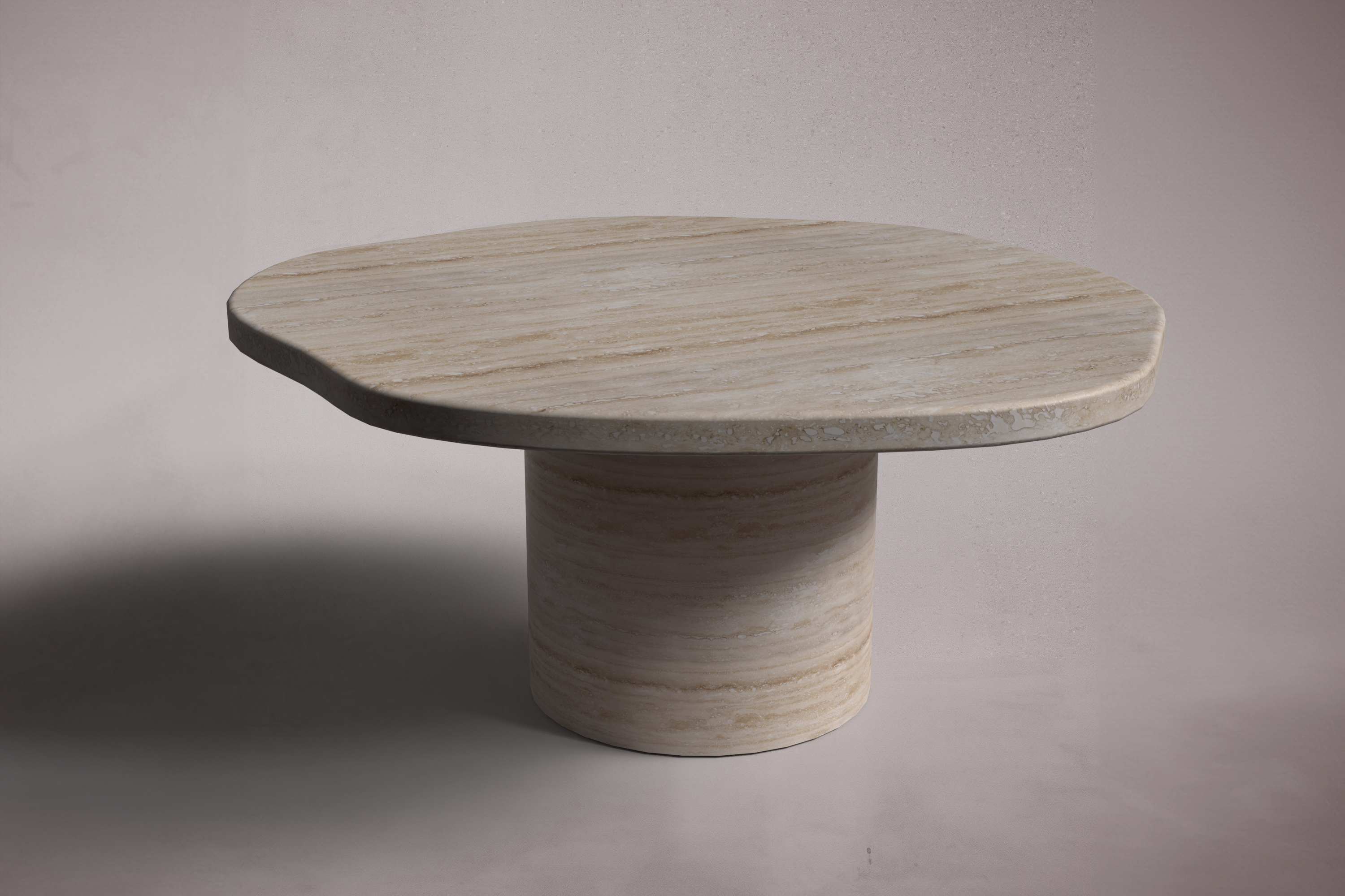Viola Travertine Coffee Table